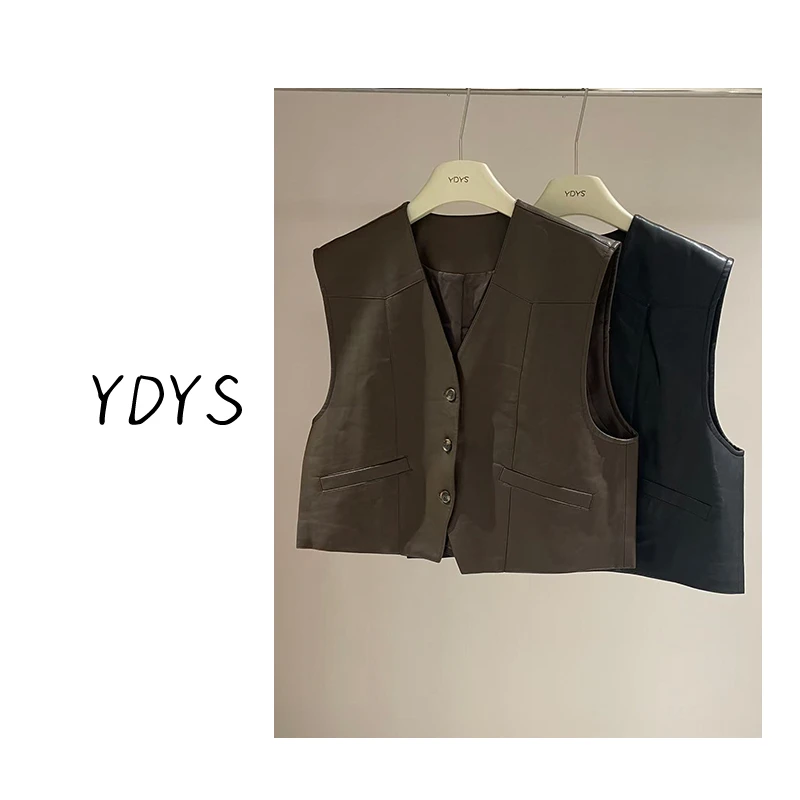 【YDYS】25K00923 2025新款时尚气质小众马夹