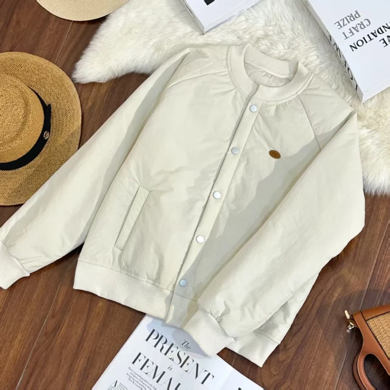 「简约舒适」2025早春新款装时尚青春简约纯色外套O-Q829