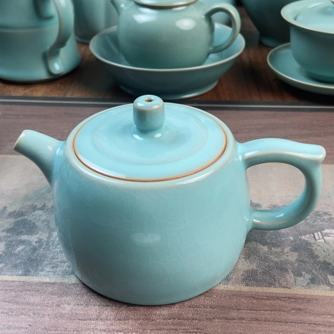 摆件瓷原产地原矿汝瓷～茶器