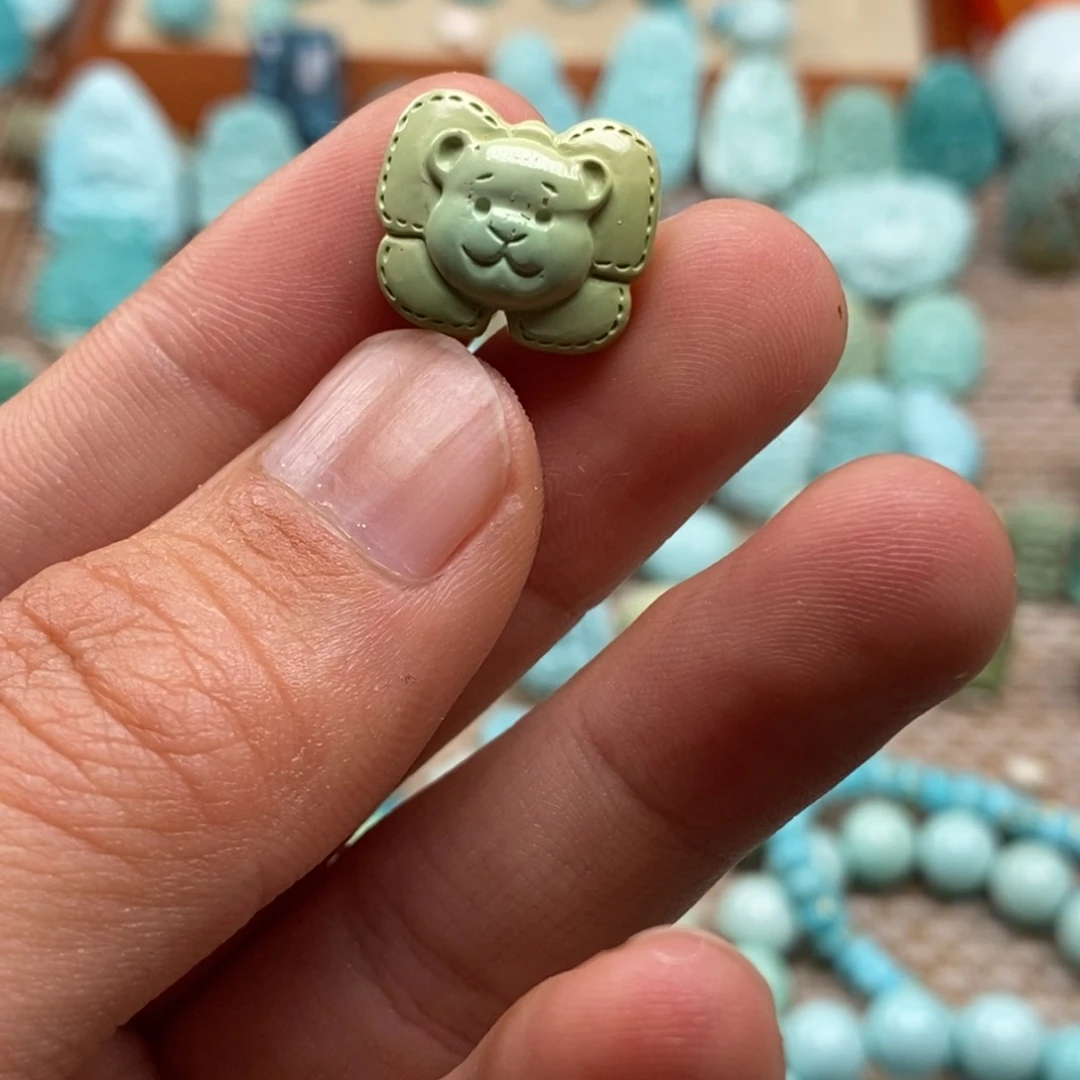 【闪购商品】绿松石未镶嵌186迷***妈绿松石