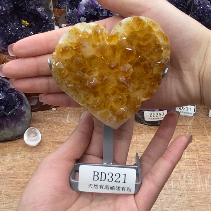 黄晶大型摆件（非配饰）未镶嵌