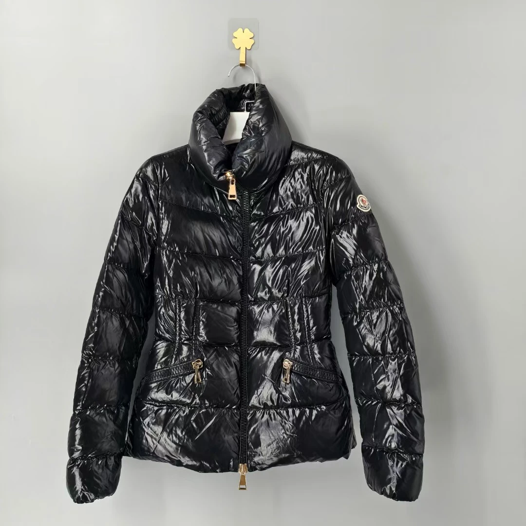 99新 MONCLER 葡萄籽奢潮/收线束腰羽绒服/0码