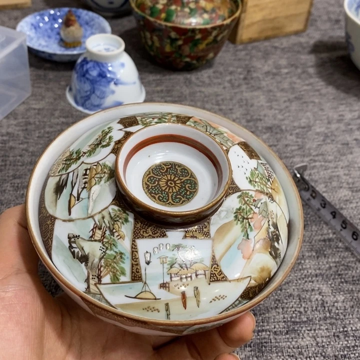 紫砂茶杯非常漂亮好看的碗