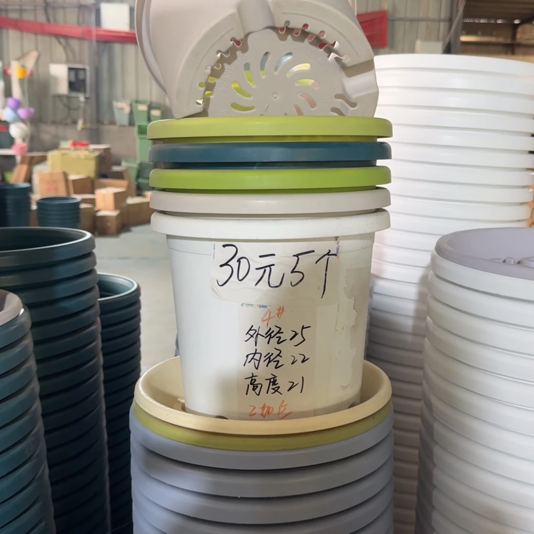 四季4号 无拖纯白色 8个