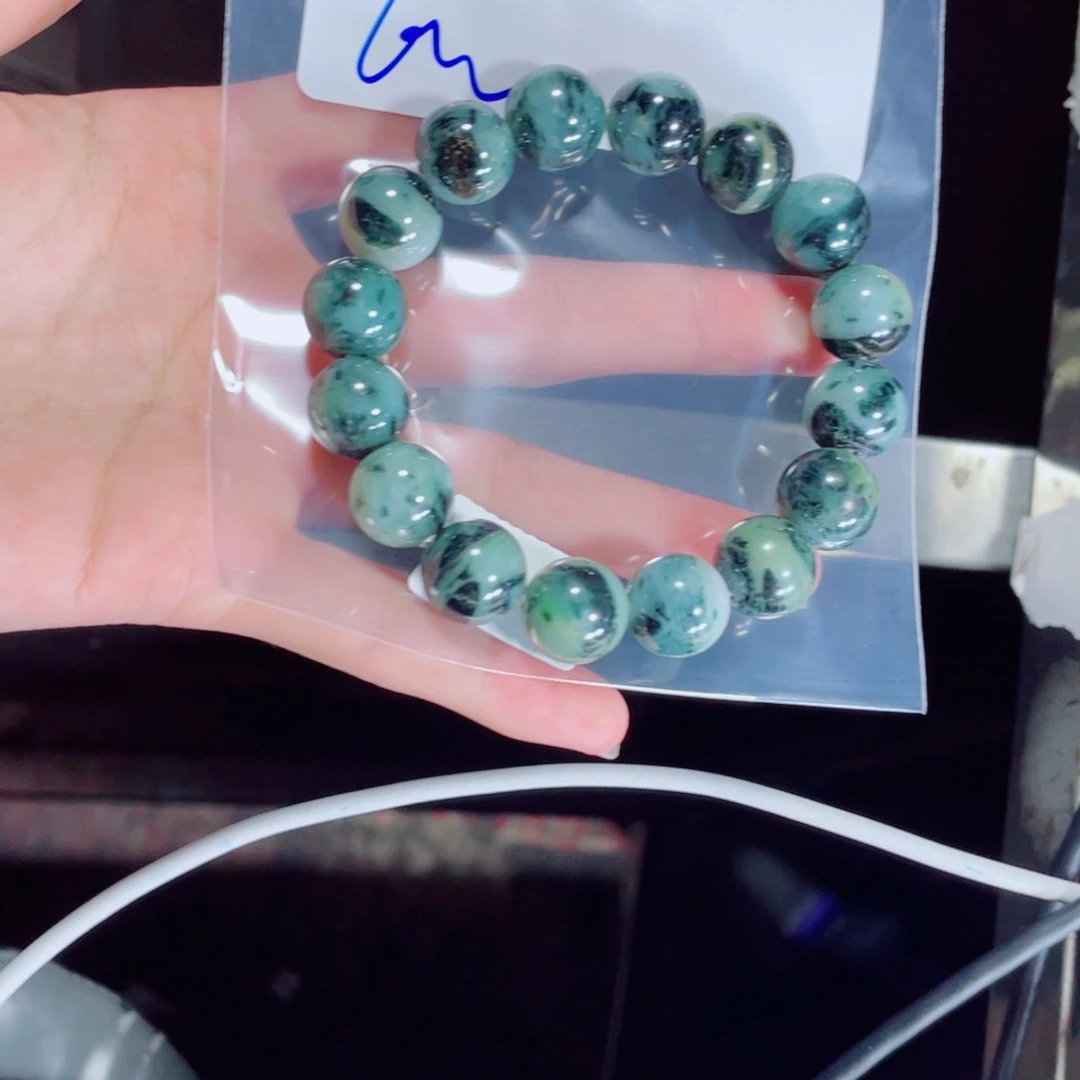 定制翡翠未镶嵌我**良珠串