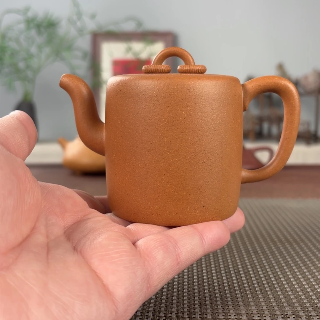 紫砂茶壶黄龙山原矿紫砂壶