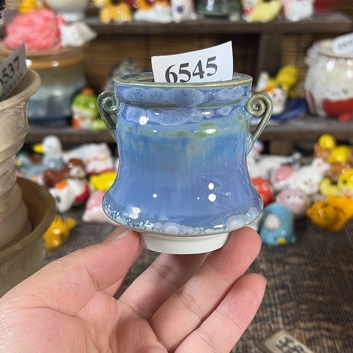 口5高7 手工花盆满30包邮