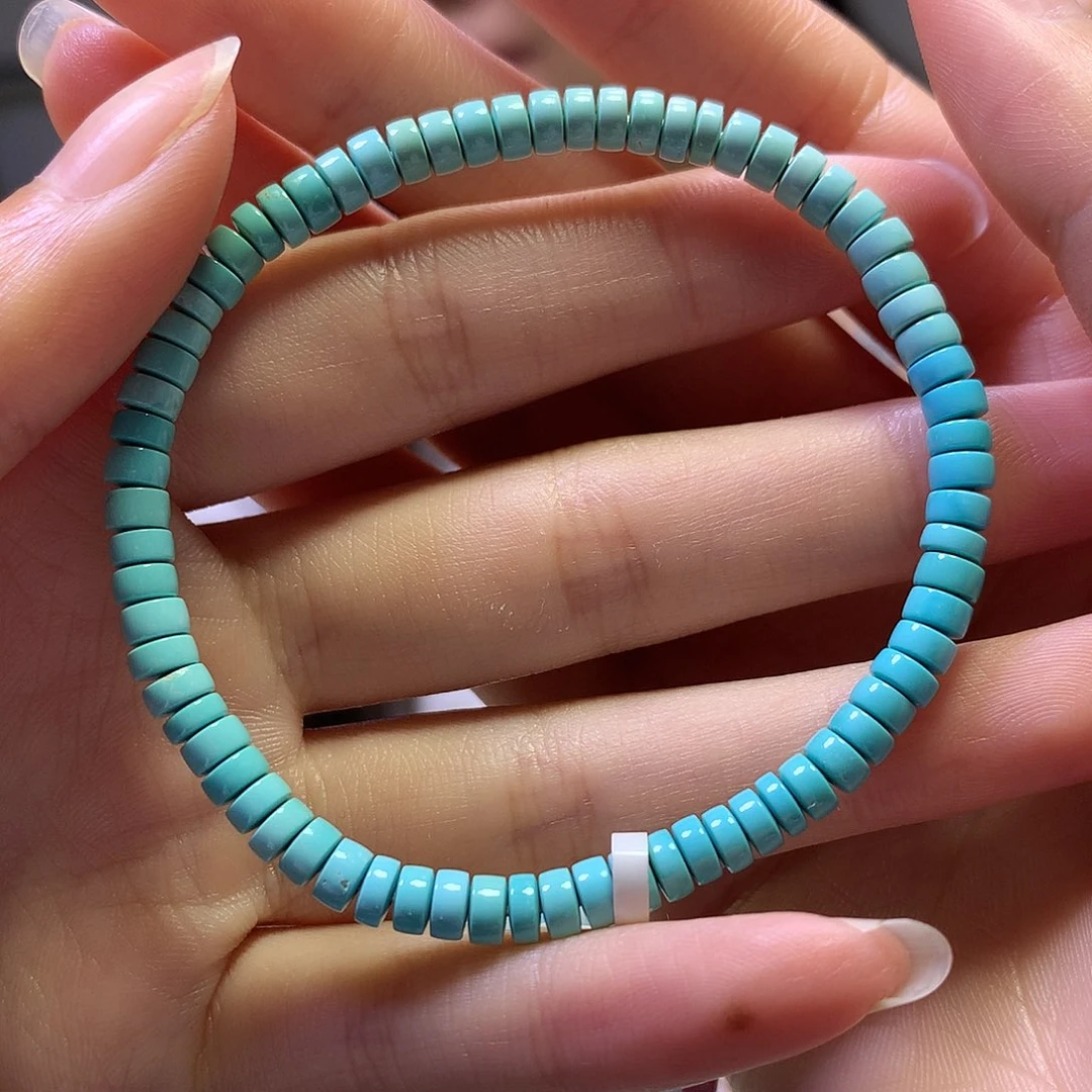绿松石未镶嵌手串