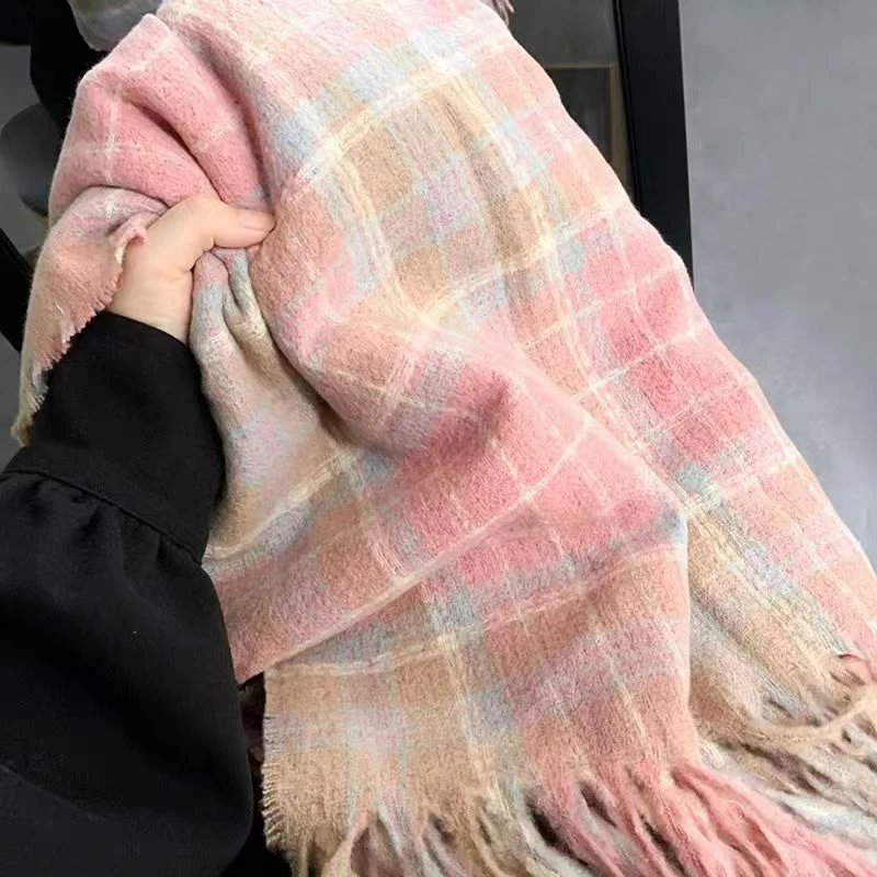 2025新款高定双面保暖时尚百搭韩版围巾