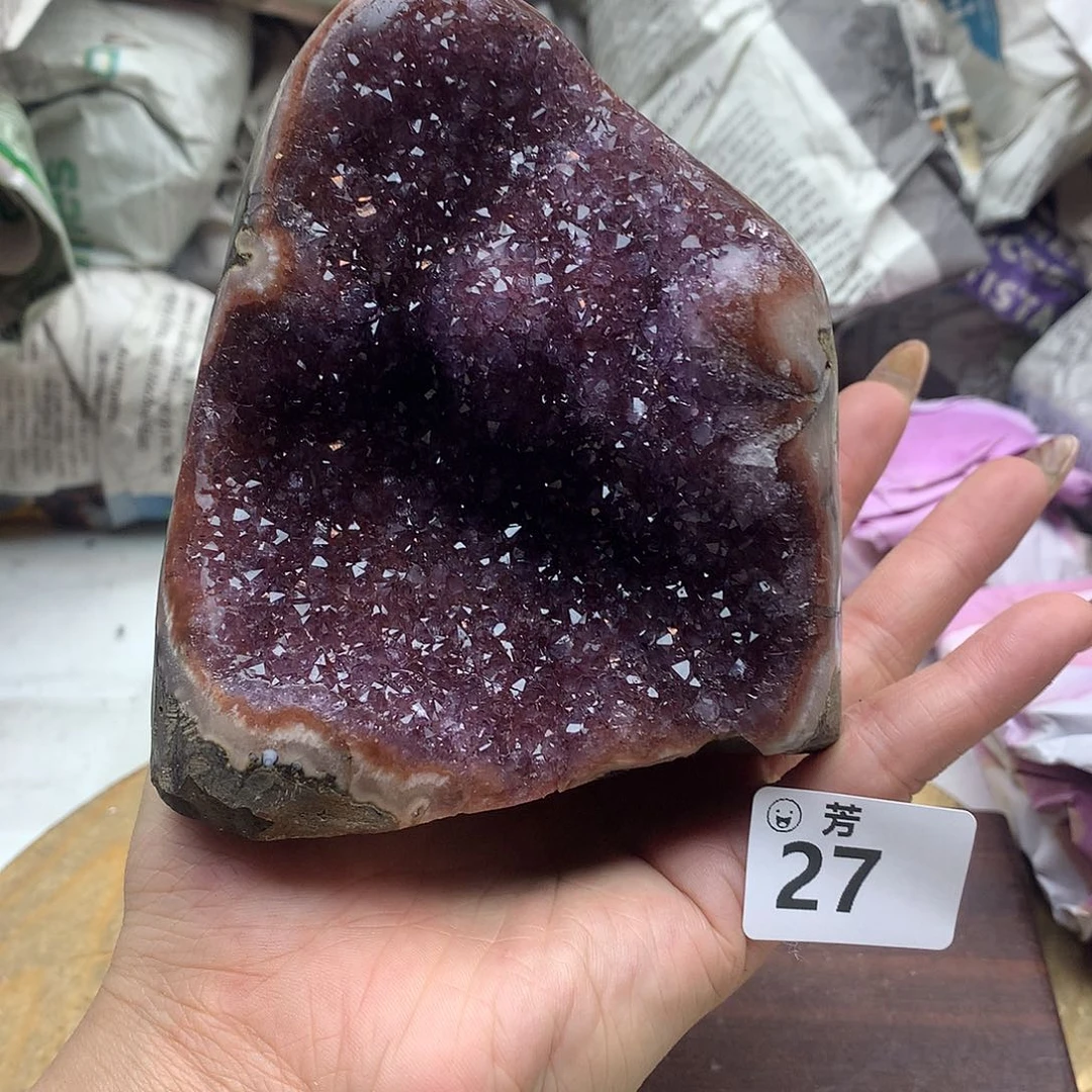紫晶大型摆件（非配饰）未镶嵌