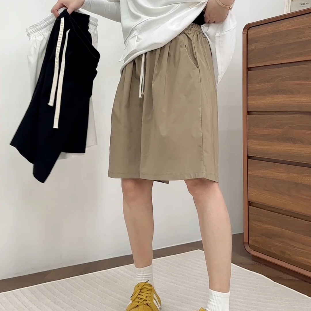 【林南南】松紧腰休闲速干短裤百搭时尚运动潮流65126