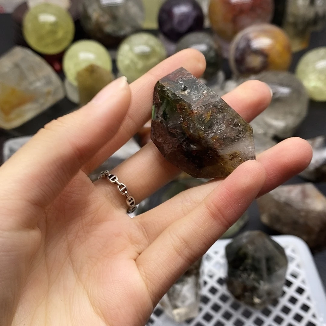 水晶珠宝半成品未镶嵌163水晶石