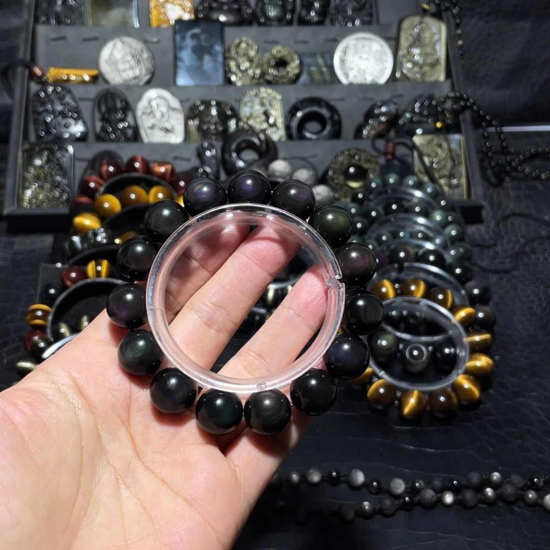 黑曜岩珠宝奇石未镶嵌顺*