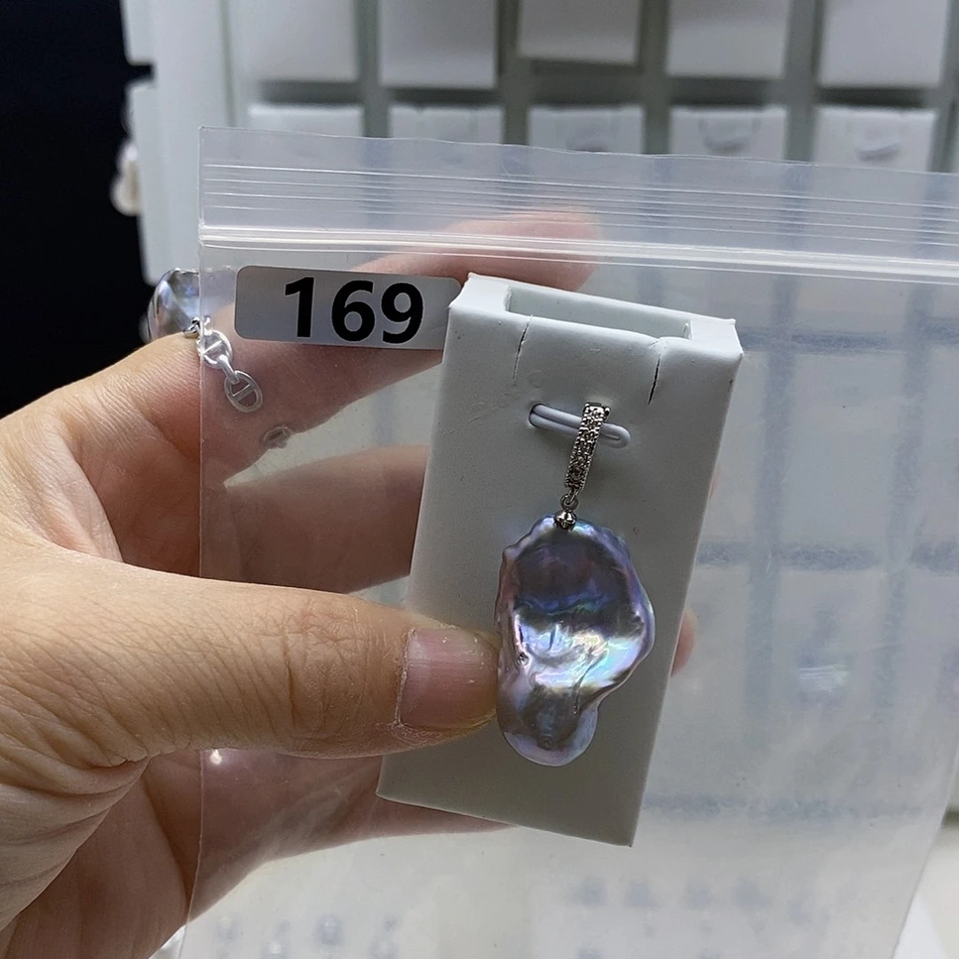颈饰合金淡水珍珠