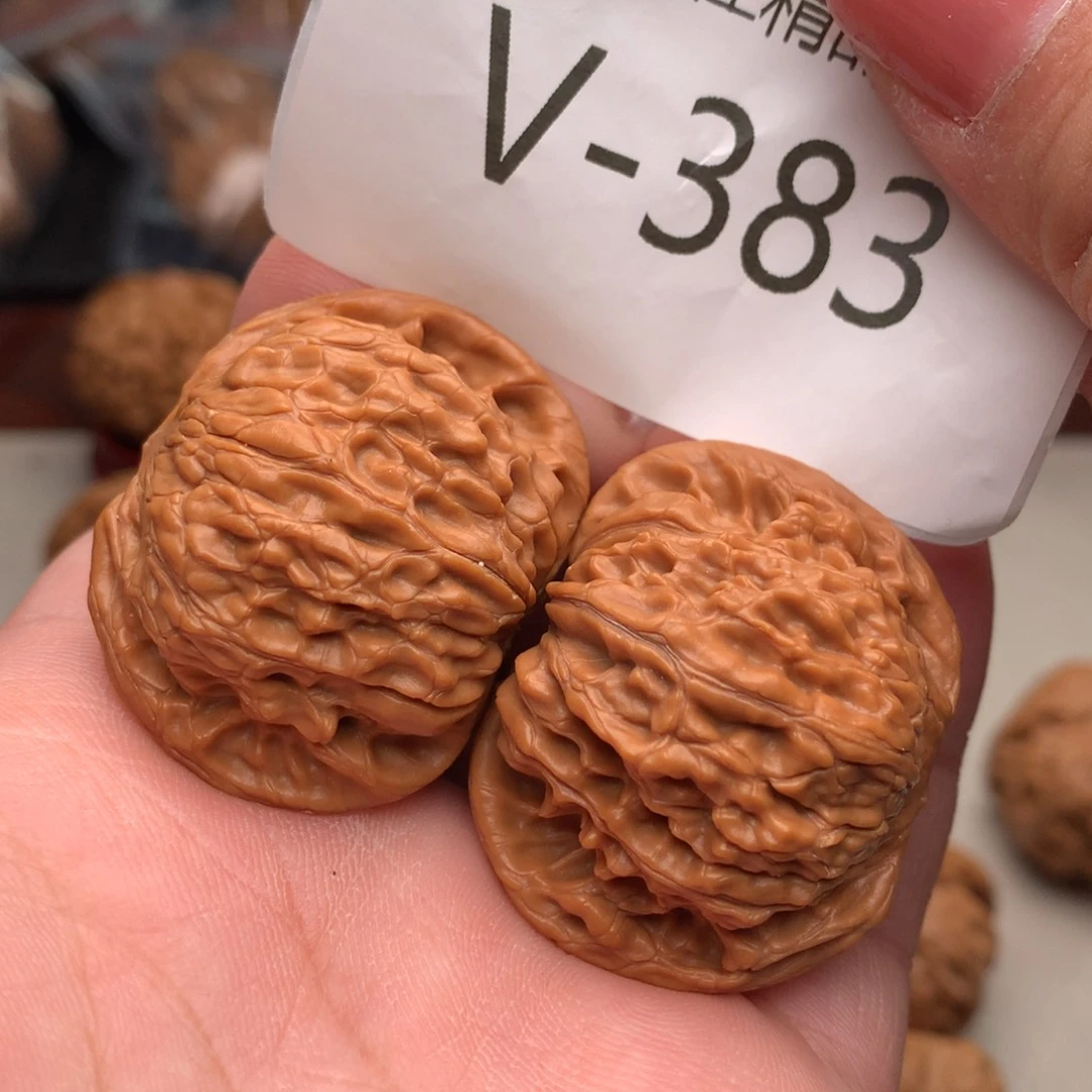 文玩核桃把件39磨盘……….