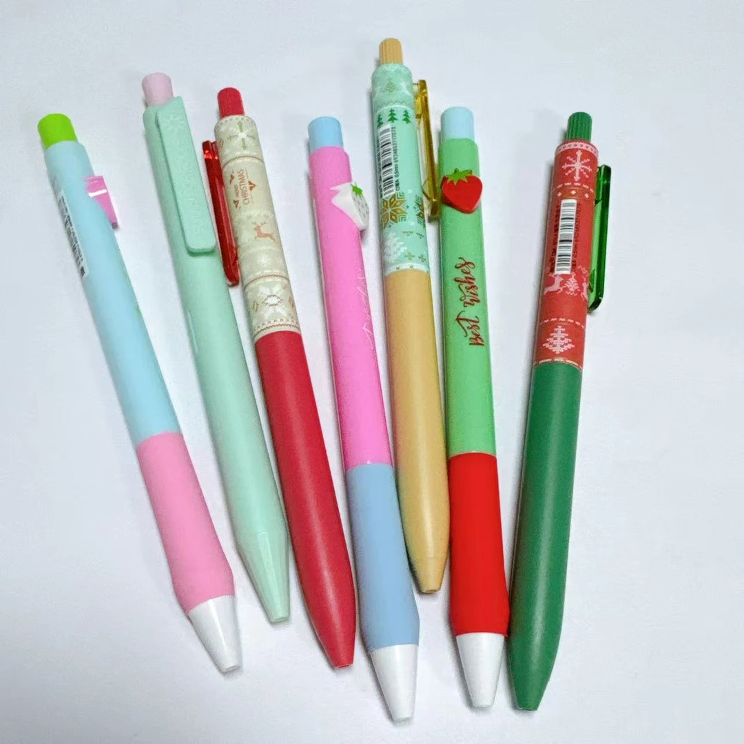 【黑墨-7支】B01冬语草莓派＋跳跳糖不挑杆,掉封蜡不售后女装女汉服