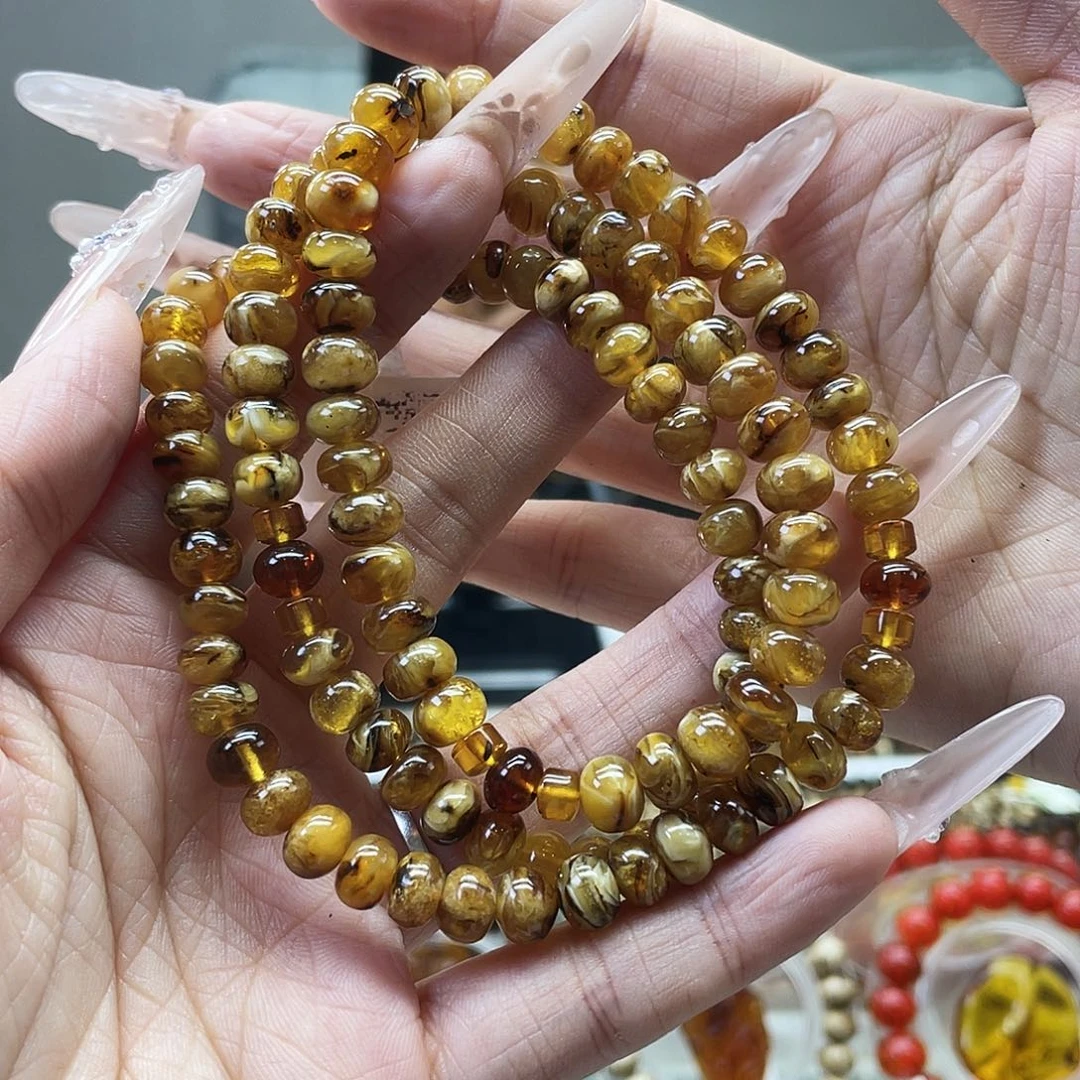 琥珀未镶嵌裸石7蜜蜡