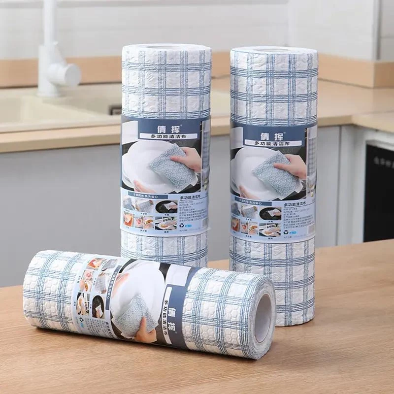 【加大28*30】厨房抹布干湿两用不沾油不掉毛懒人抹布厨房专用纸巾