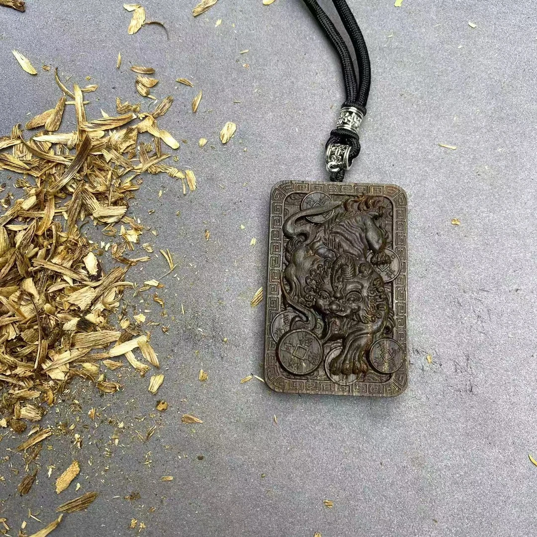 1198【驴哥文玩】沉香木作文玩手链