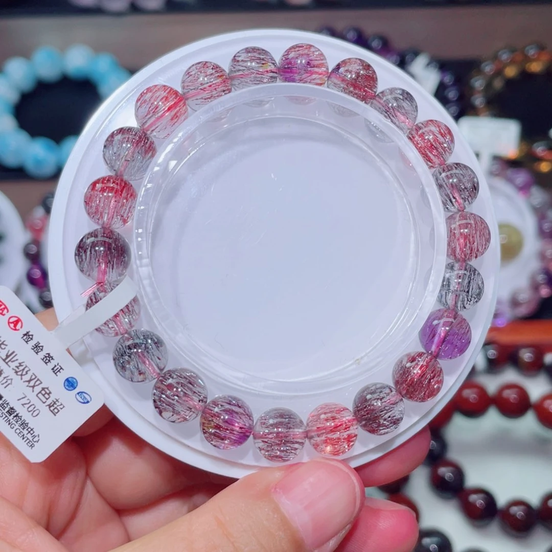 水晶手链未镶嵌超七手链