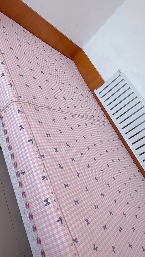 3.8米大炕盖纯棉中间带拉链