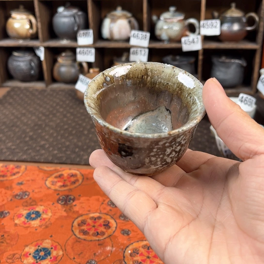 壶柴烧茶器主人杯