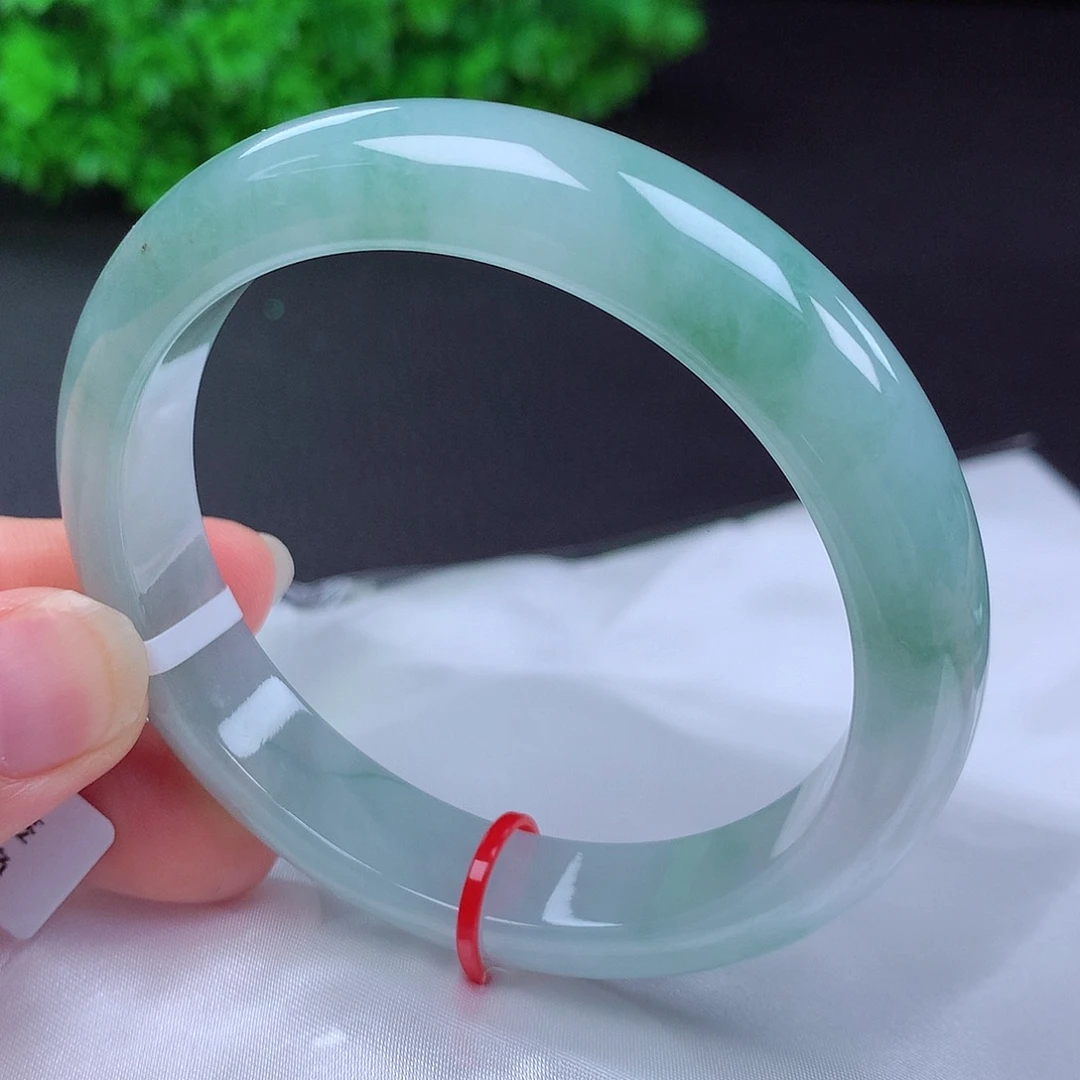 翡翠未镶嵌手镯58圈口432408