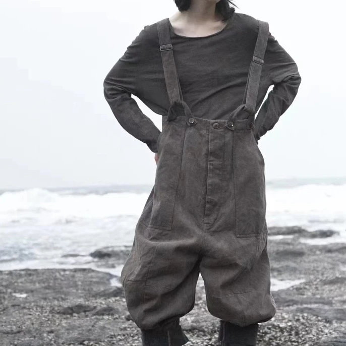 7折左岸迷香 背带裤