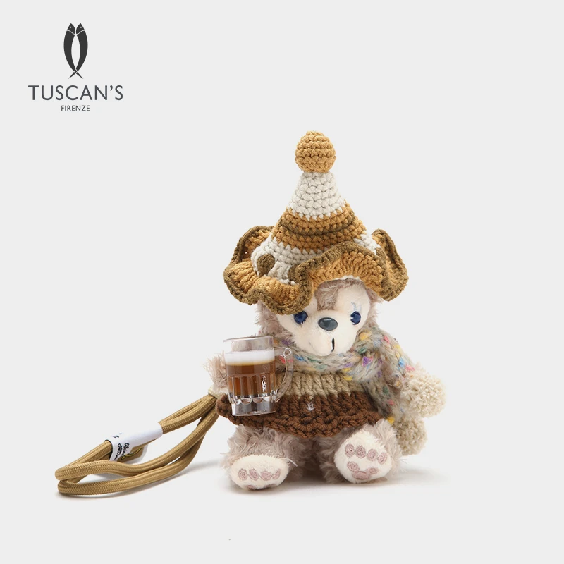 TUSCAN'S可爱潮流百搭女款8+1小熊包包配件