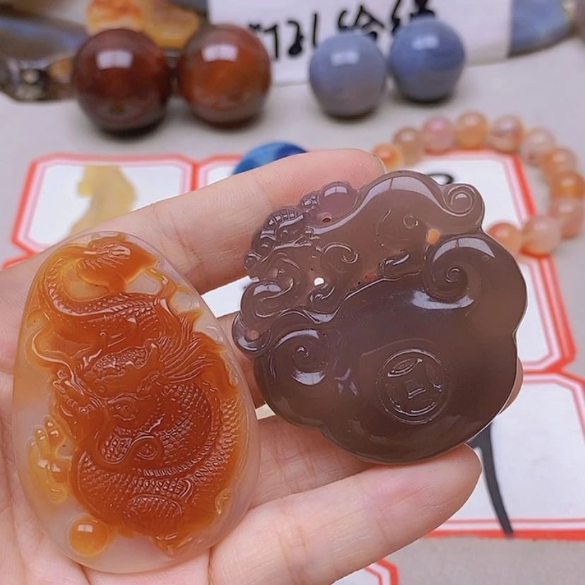 【闪购商品】玛瑙/玉髓未镶嵌珠宝半成品欲**堂