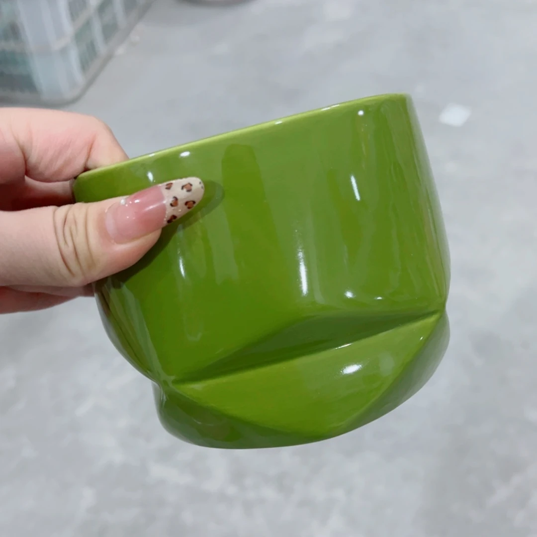 有孔，陶瓷花盆满10米包邮发货