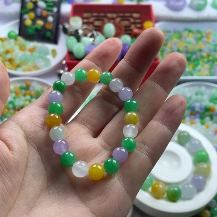 静***然非金属卡8多宝色24颗