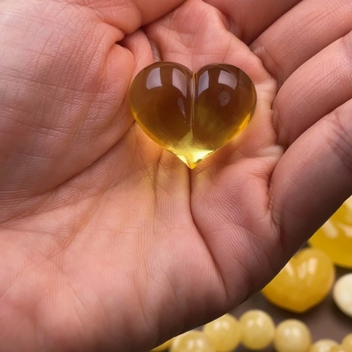 琥珀未镶嵌颈饰蜜蜡