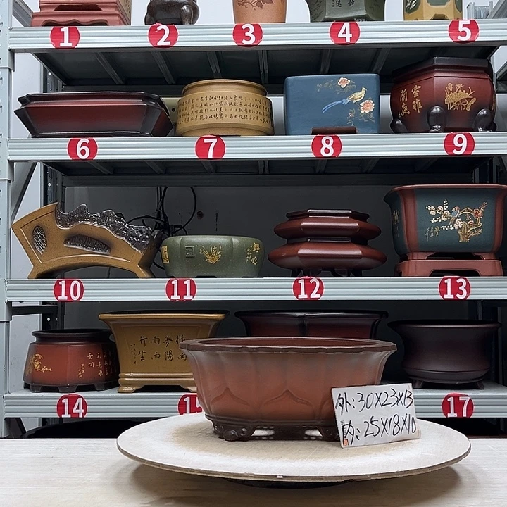 紫砂花盆紫砂花盆