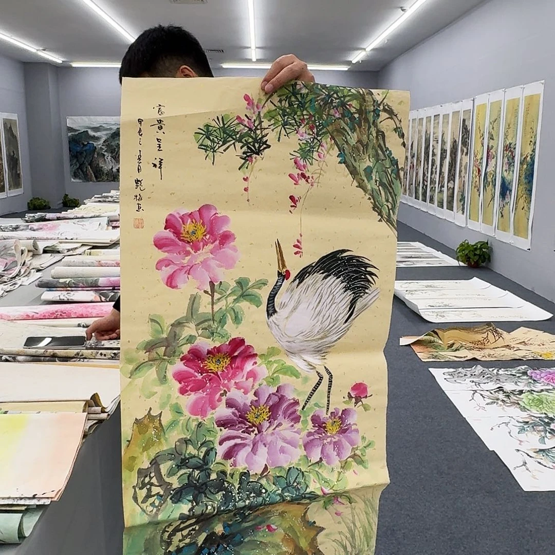 国画纯手绘作品欣赏