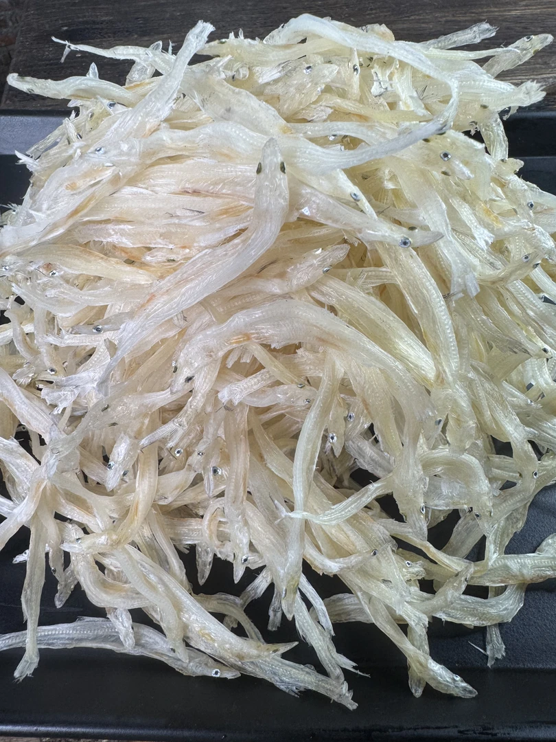 精选 淡干 大条银鱼干湖鱼白饭鱼