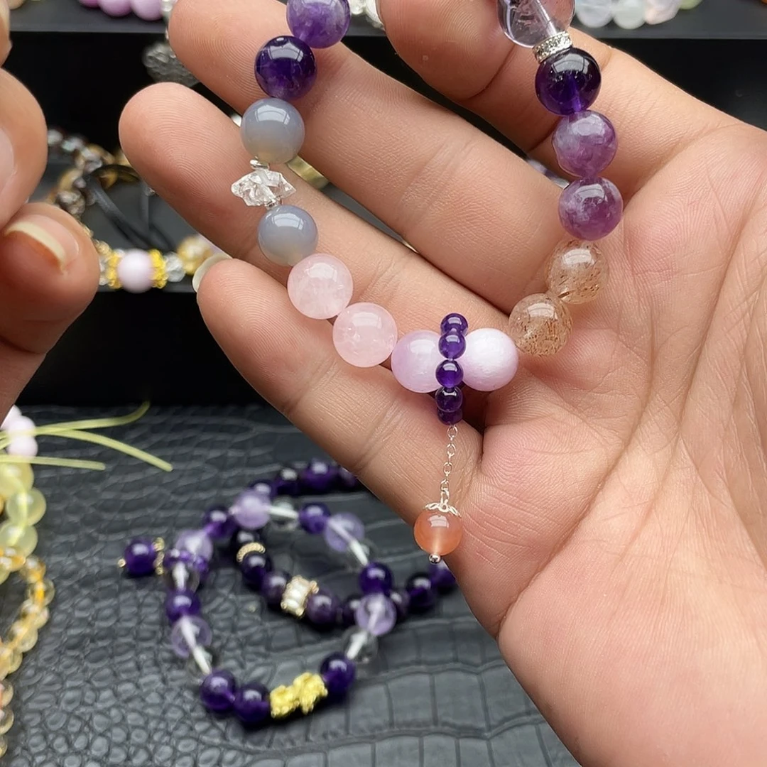 水晶手链未镶嵌九紫离火手链