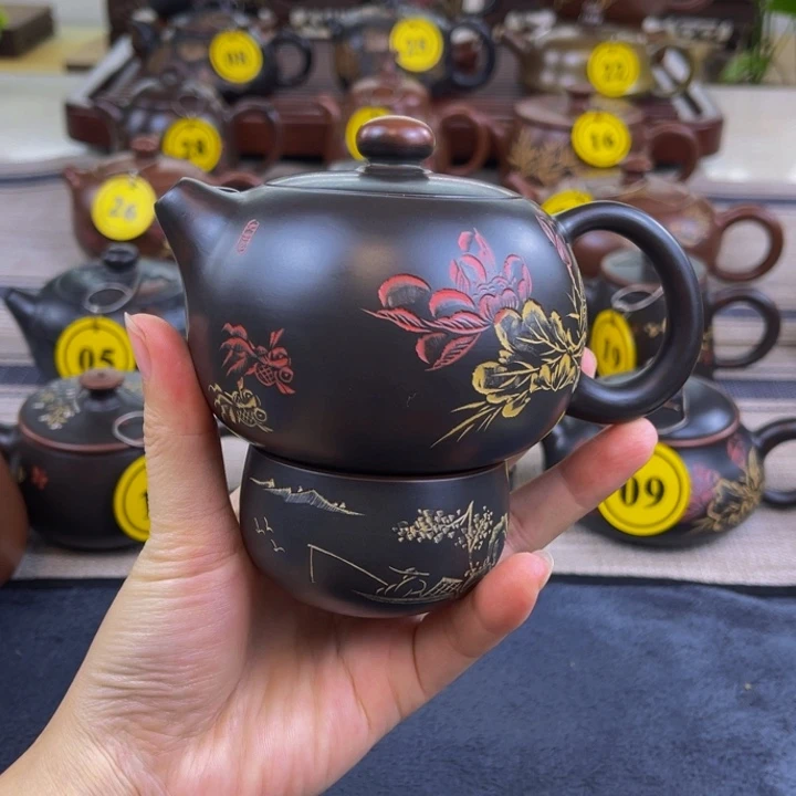 转***子坭兴陶原矿坭料制作盒