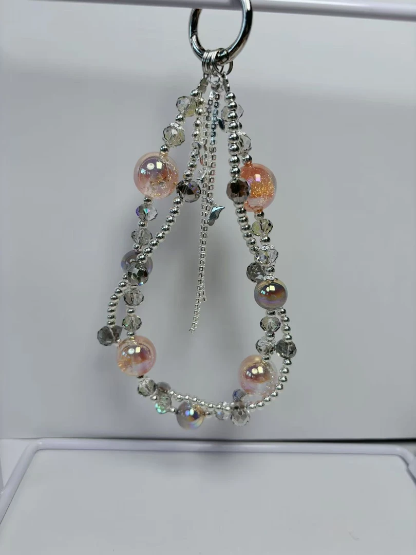 【改价链接】水晶手机挂件手工diy