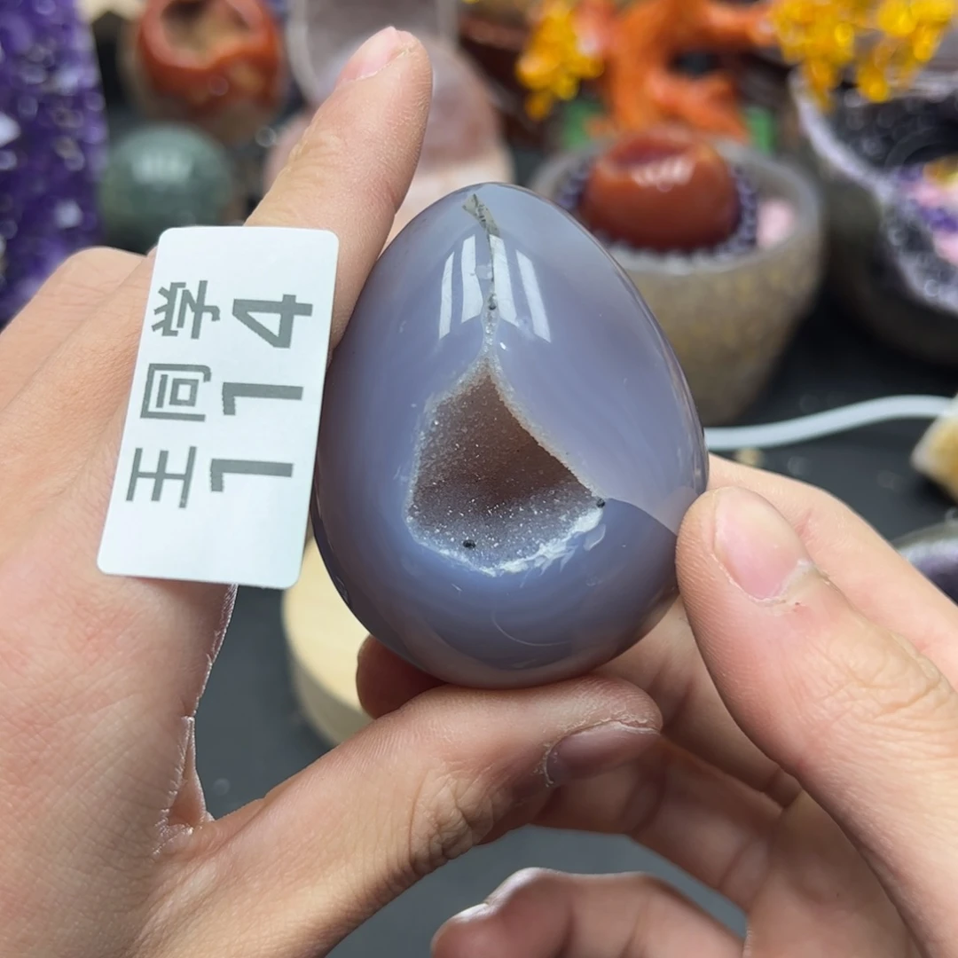 紫晶水晶摆件未镶嵌114