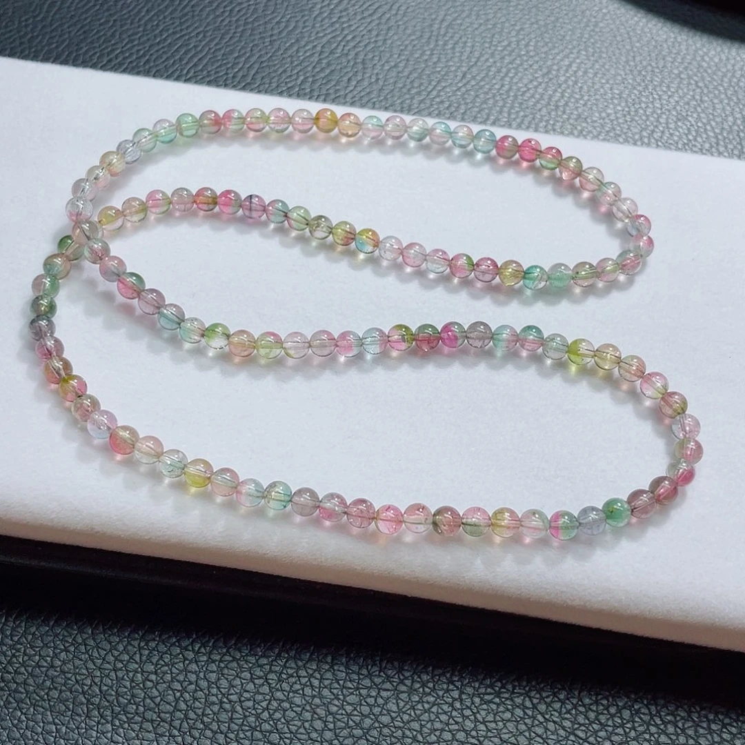 未镶嵌碧玺手链5mm左右