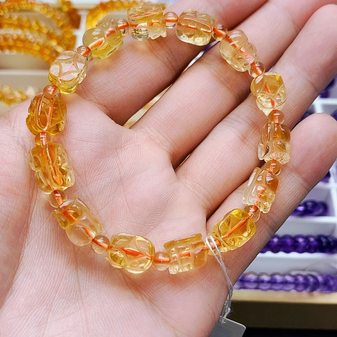 未镶嵌手串水晶天然