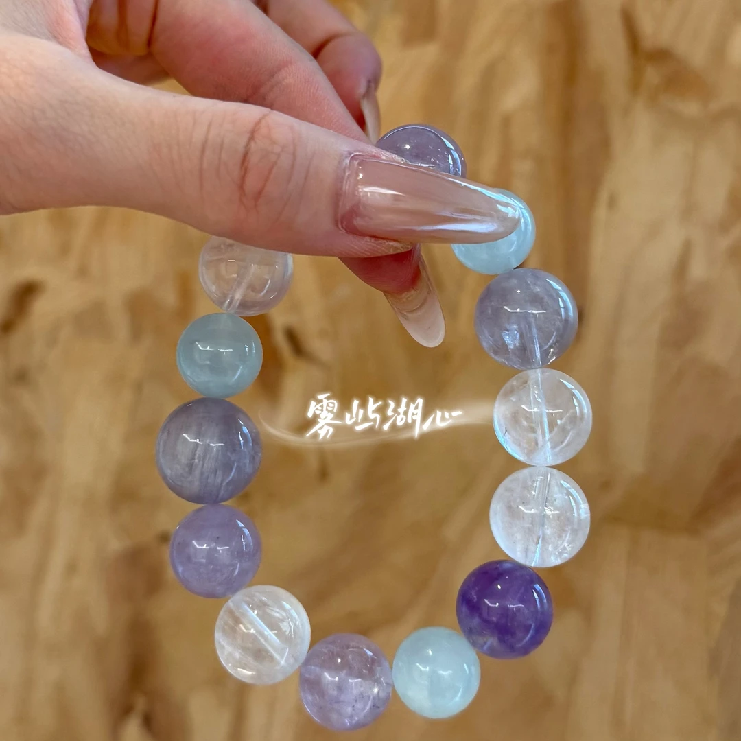 【雾屿湖心】H水晶手串 气质多样性发一颜色微差