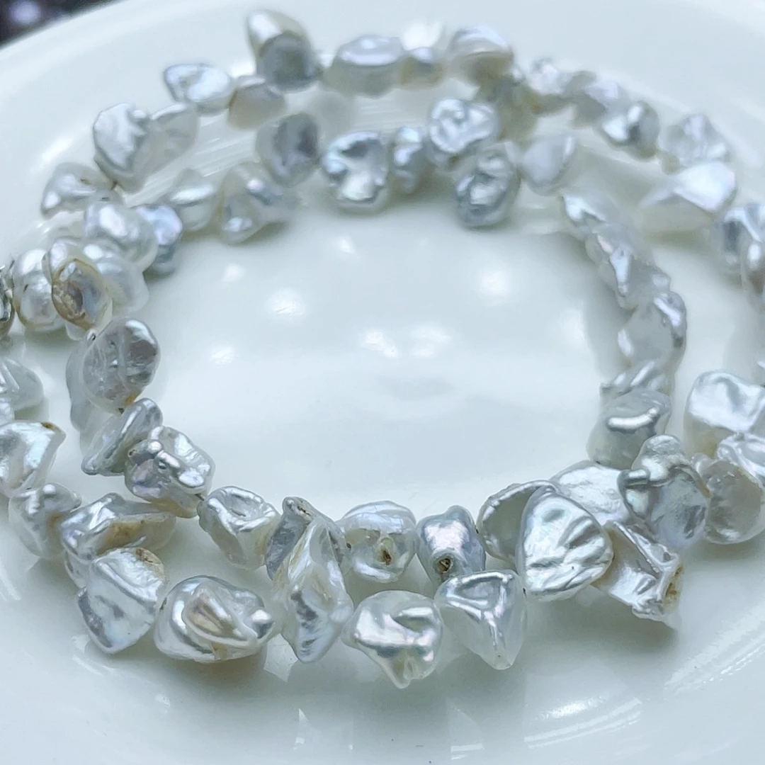 淡水珍珠颈饰钛钢