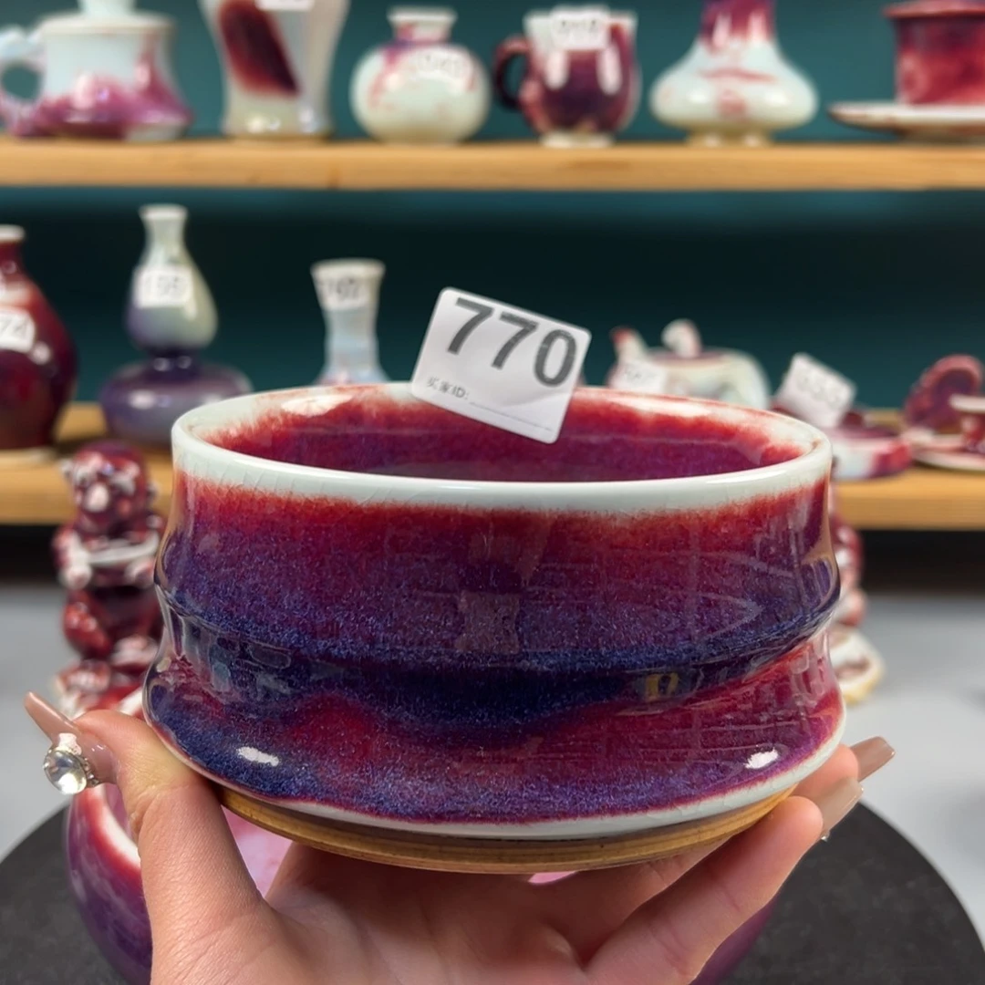 瓷片无*全品无暇水洗玉石釉纯手工