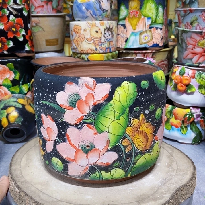 景德镇艺术手绘作品