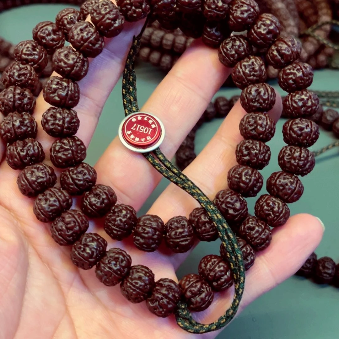 金刚菩提手串11.8纯血老树王双圈10517