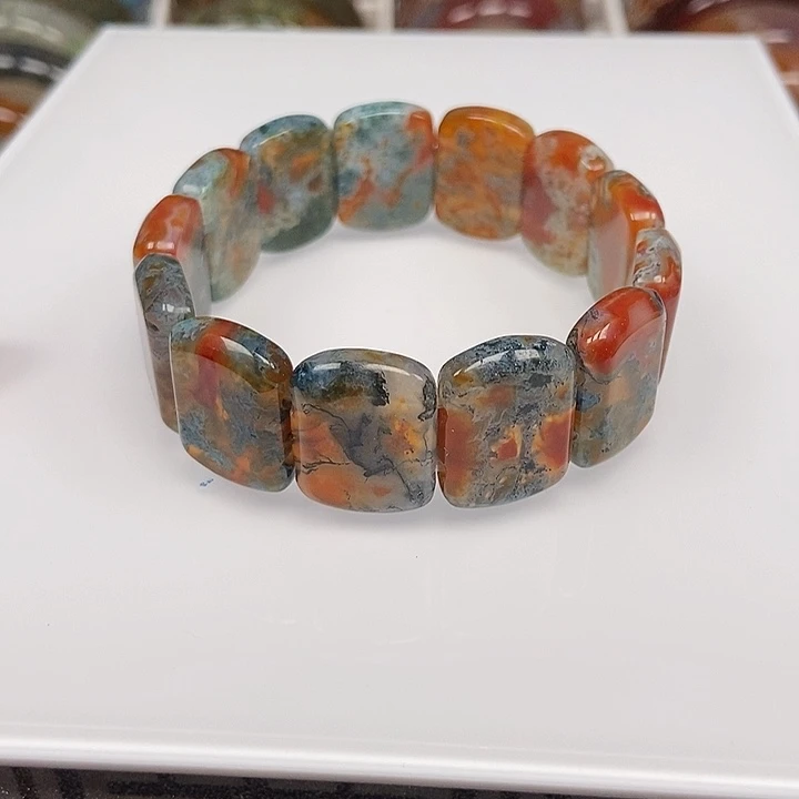 玛瑙/玉髓手链未镶嵌阿*