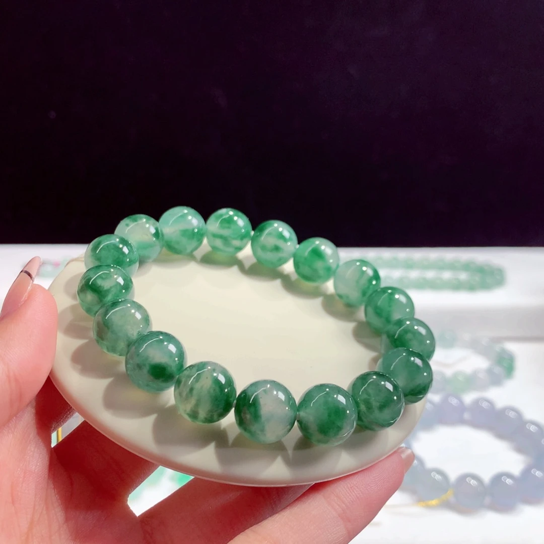 未镶嵌手串翡翠天然翡翠