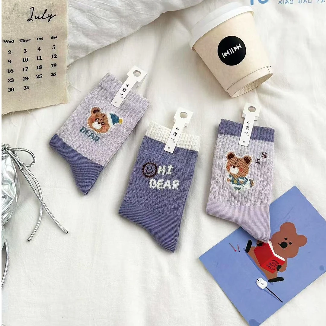 （只宠新疆）女童秋冬款加厚袜子
